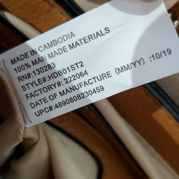 Dana Buchman Floral Bag Handbag Shoulder Purse Tote Satchel WOMEN'S WOMAN'S - Picture 11 of 12